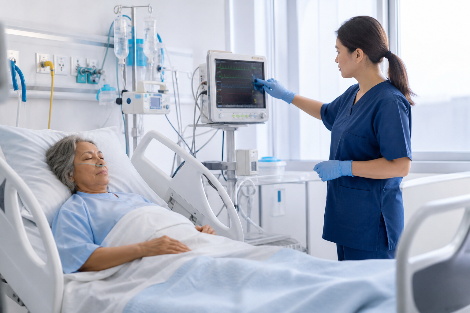 Modern hospital care at Padiyath